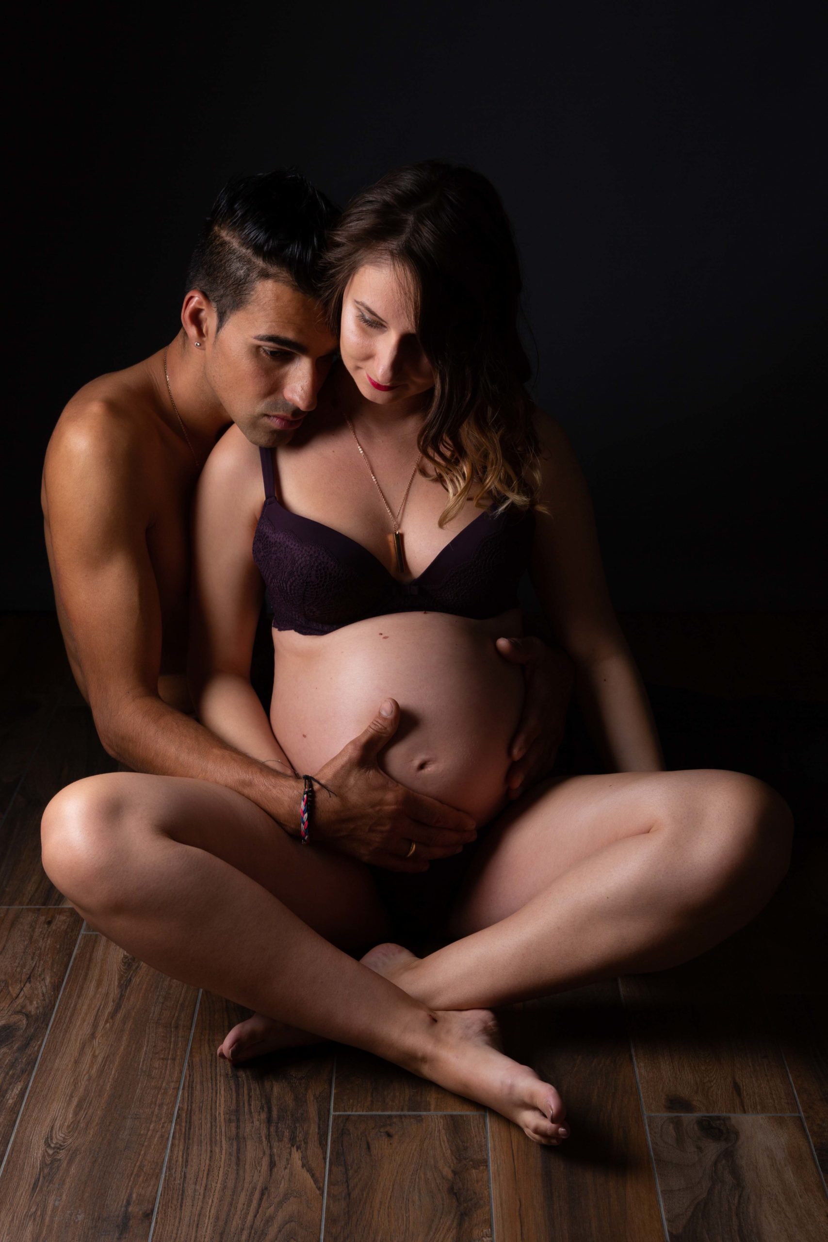portrait artistique femme enceinte